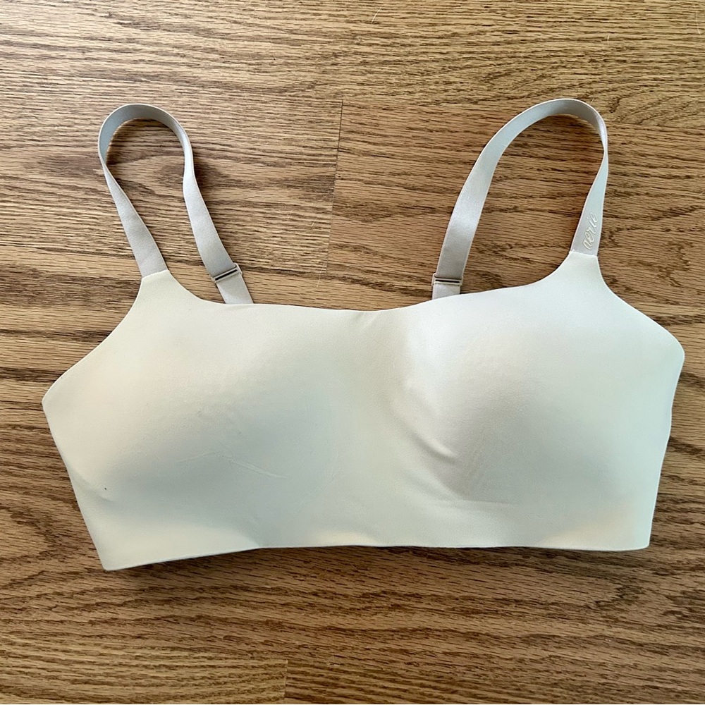 Aerie by AE Seamless Cream Bralette L DD